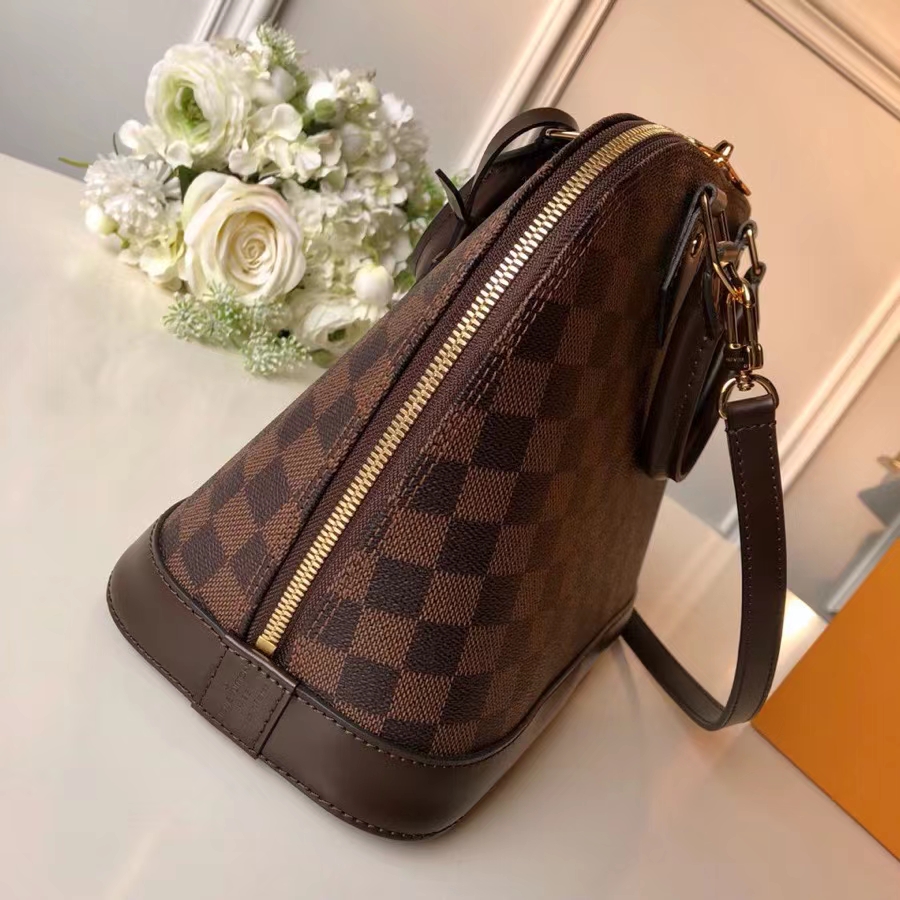 Louis Vuitton ALMA PM Damier Ebene Handbag N53151 